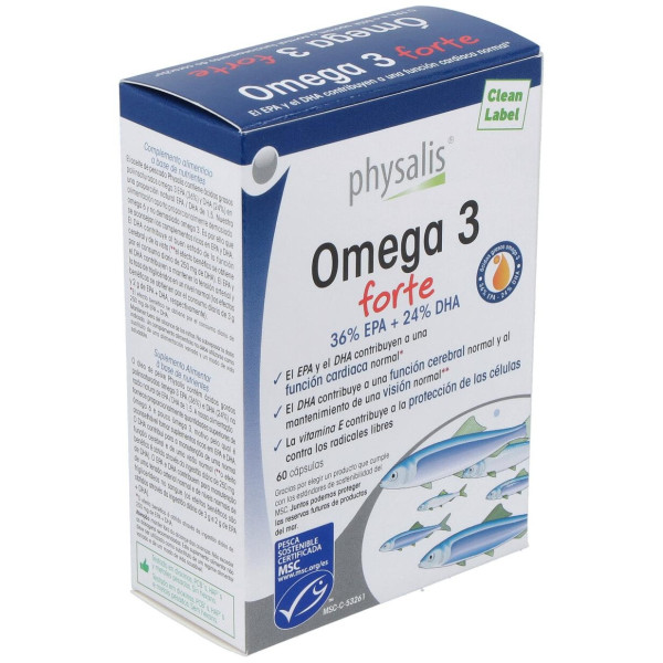 Physalis Omega 3 Forte Epa + Dha 60Caps