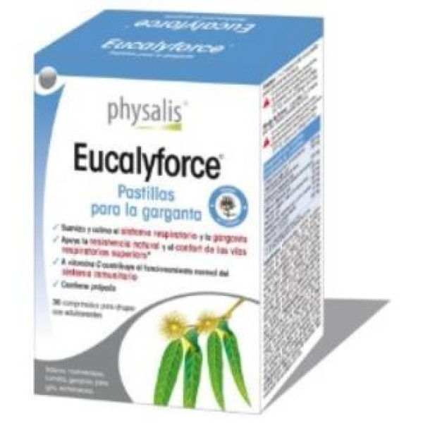 Eucalyforce Pastillas Garganta 30Comp.