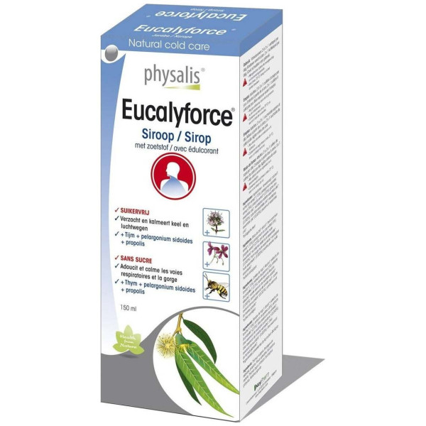 Physalis Eucalyforce Jarabe Sin Azucar 150Ml