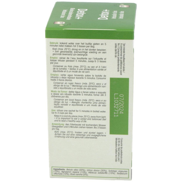 Physalis Detox Infusion Bio 20 Filtros