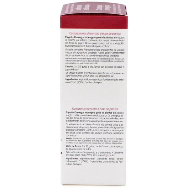 Ext. Espino Blanco (Crataegus) 100Ml. Bio