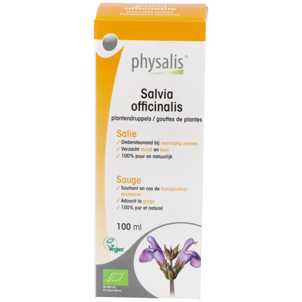 Physalis Salvia Officinalis Extracto Hidroalcoholico Bio 100Ml