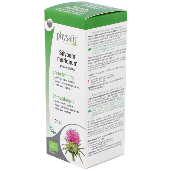 Physalis Gotas De Plantas Silybum Marianum Bio 100Ml