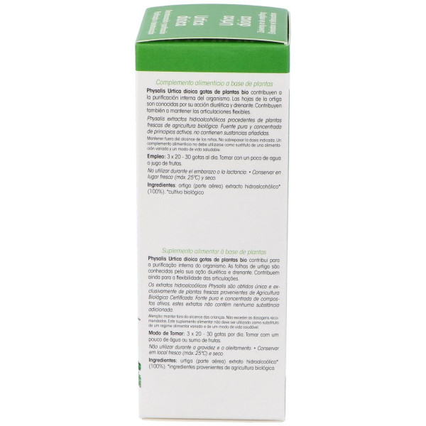 Physalis Urtiga Dioica Extracto Hidroalcoholico Bio 100Ml