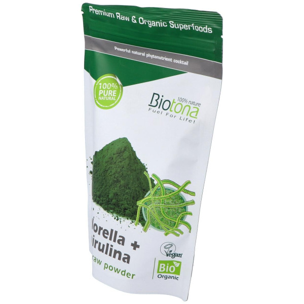 Biotona Chlorella Espirulina Bio Polvo 200G