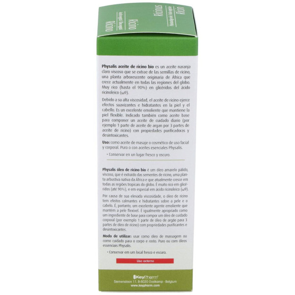 Physalis Aceite De Ricino 100 Ml