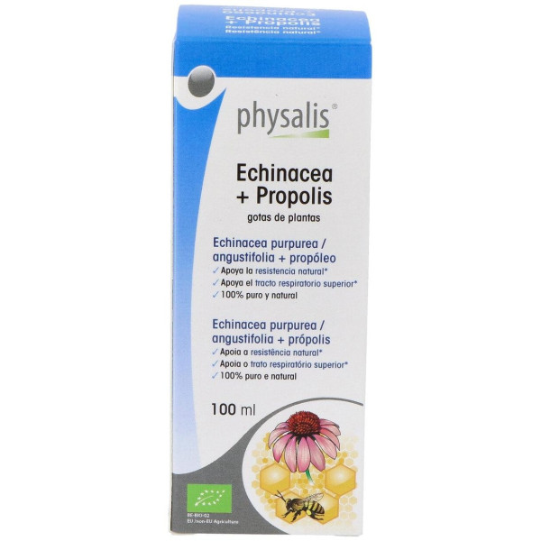 Physalis Echinácea + Própolis Extracto Hidroalcóholico Bio 100Ml