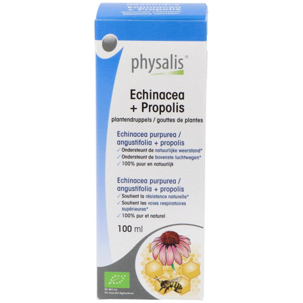 Physalis Echinácea + Própolis Extracto Hidroalcóholico Bio 100Ml