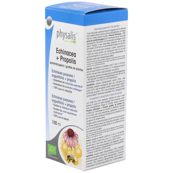 Physalis Echinácea + Própolis Extracto Hidroalcóholico Bio 100Ml