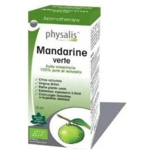 Physalis Aceite Esencial De Mandarina Verde Bio 10Ml