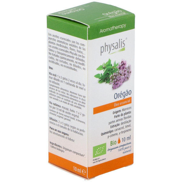 Physalis Aceite Esencial De Orégano Bio 10Ml