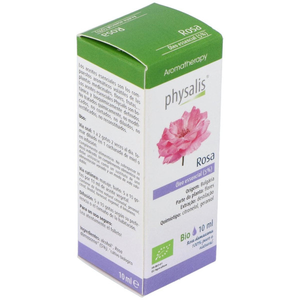 Physalis Aceite Esencial De Rosa Bio 5% 10 Ml