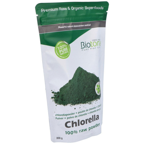Biotona Chlorella Raw Powder Superfoods Bio 200G