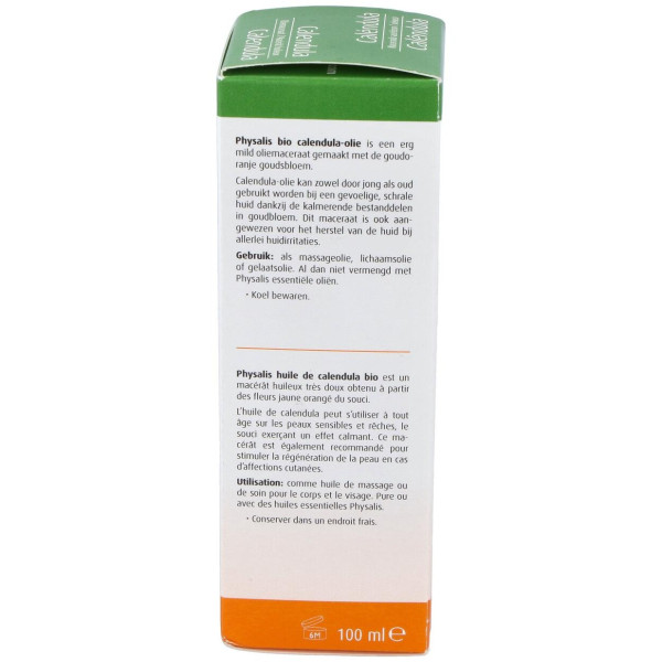Physalis Aceite Vegetal De Calendula Bio 100Ml