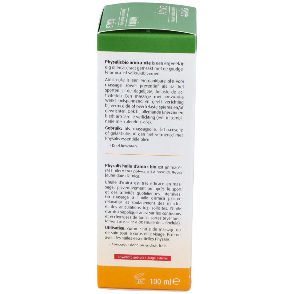 Physalis Aceite Vegetal De Arnica Bio 100Ml
