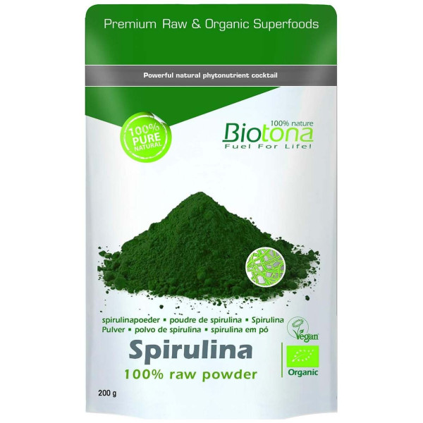 Biotona Polvo Espirulina Bio 200G