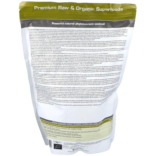 Veggie Protein Raw 1Kg. Bio