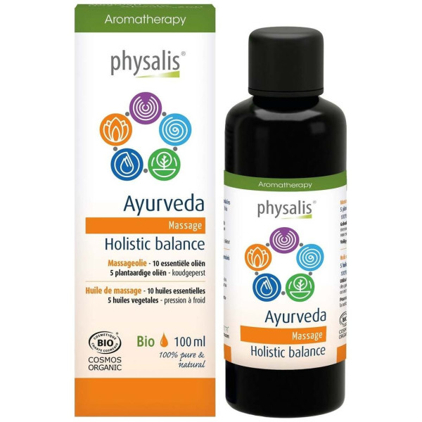 Physalis Ayurveda Holistic Balance Aceite Masaje Bio 100Ml