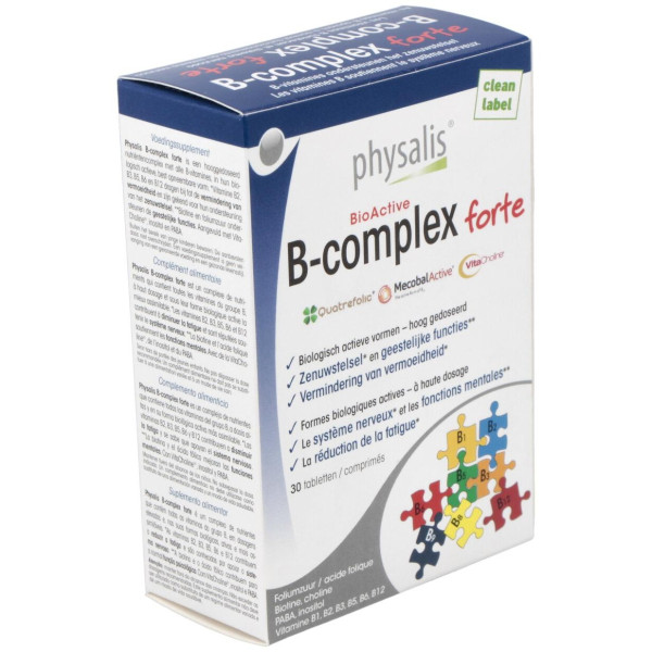 Physalis Vitamina B Complex Forte 30Comp