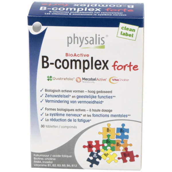 Physalis Vitamina B Complex Forte 30Comp