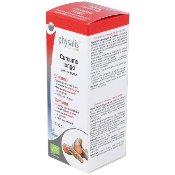 Curcuma Longa Extracto 100Ml. Bio