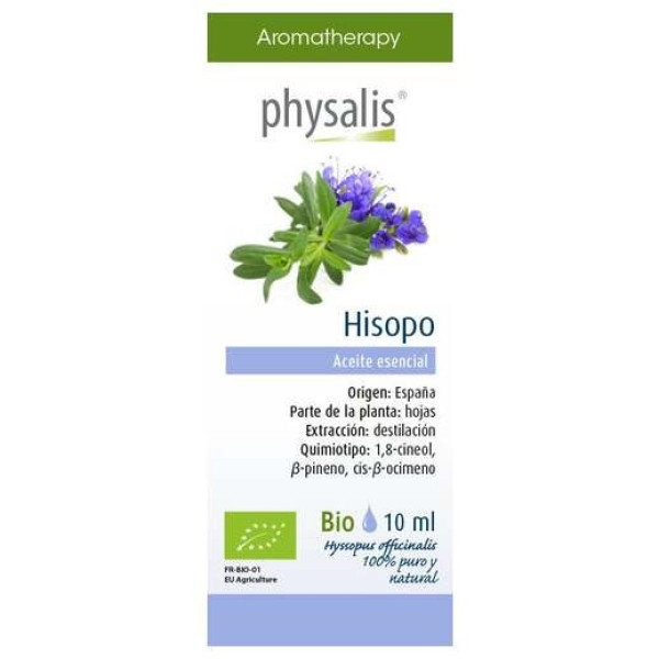 Physalis Hisopo Aceite Esencial Bio 10Ml