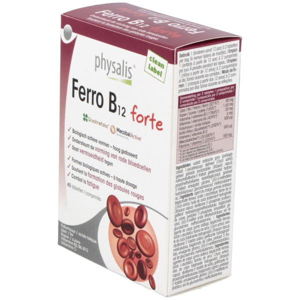 Physalis Ferro B12 Forte 60Comp