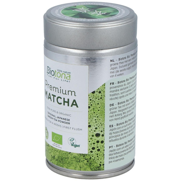 Biotona Té Matcha Premium Polvo Bio 80G