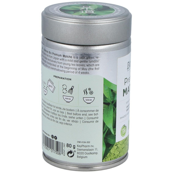 Biotona Té Matcha Premium Polvo Bio 80G