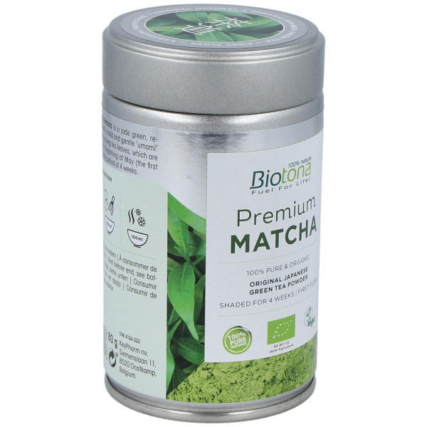 Biotona Té Matcha Premium Polvo Bio 80G