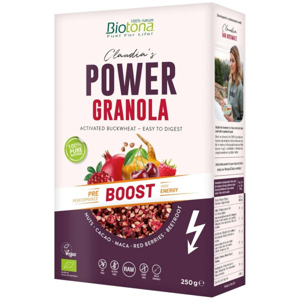 Power Granola Boost Muesli 250Gr. Bio Vegan