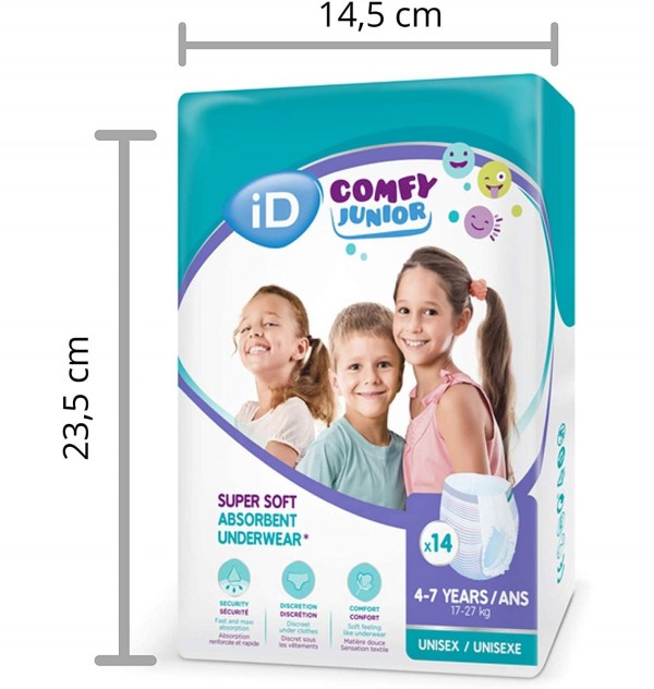 Junior Pants - Id Comfy (4-7 Años 14 U)