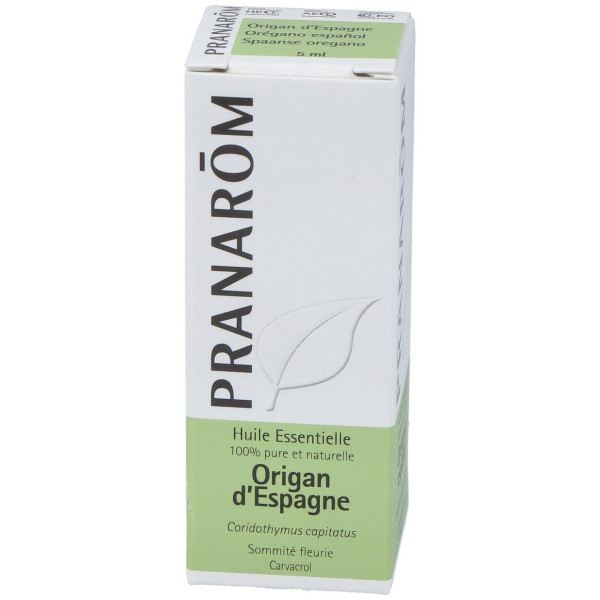 Pranarôm Aceite Esencial Orégano Español 5Ml