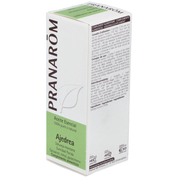 Pranarôm Bio Aceite Esencial De Ajedrea 5Ml