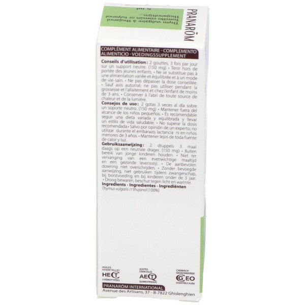 Tomillo Comun Qt Tuyanol Aceite Esencial 5Ml.