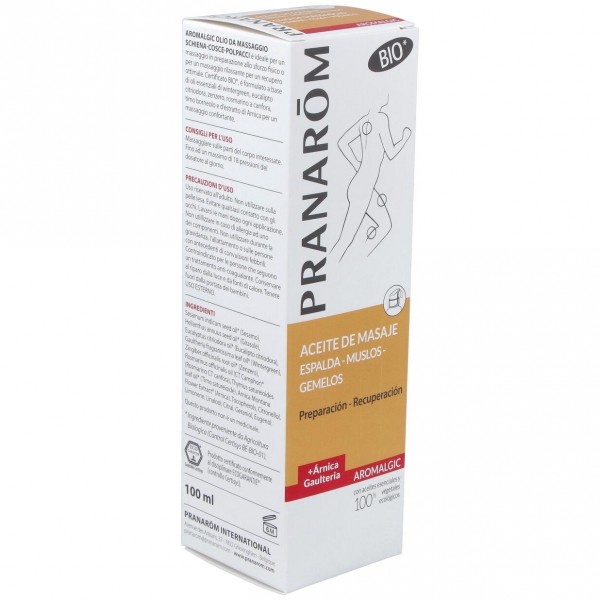 Pranarom Aceite De Masaje Aromalgic Espalda-Muslos-Gemelos, 100 Ml
