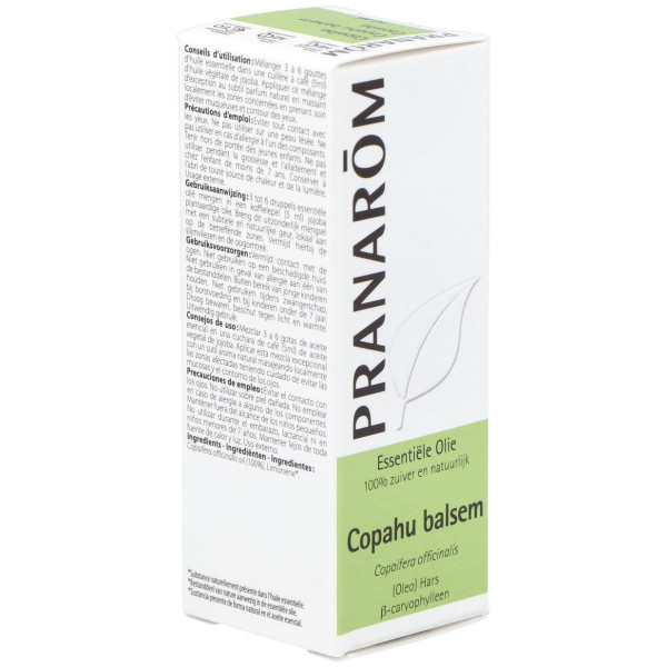 Pranarôm Aceite Esencial De Bálsamo De Copaiba 10Ml