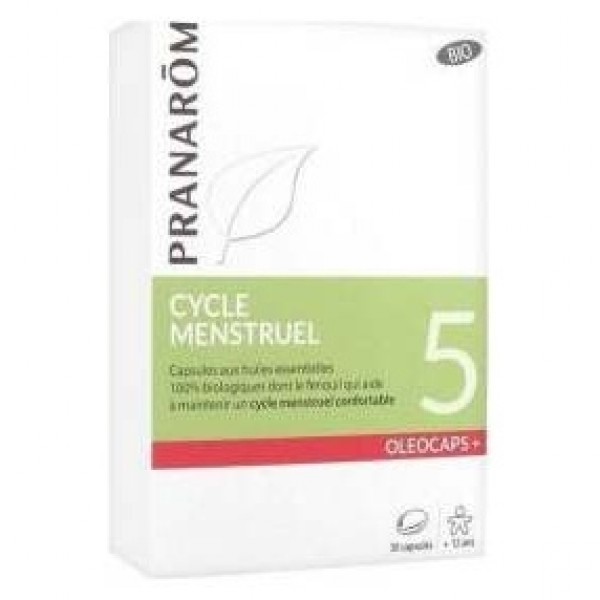 Pranarom Oleocaps Ciclo Menstrual Bio 30 Cápsulas