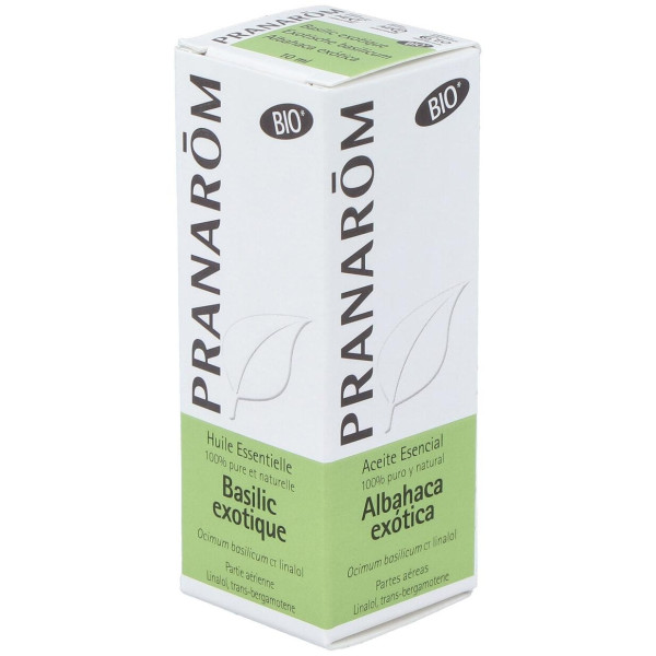 Albahaca Exotica Aceite Esencial 10Ml. Bio