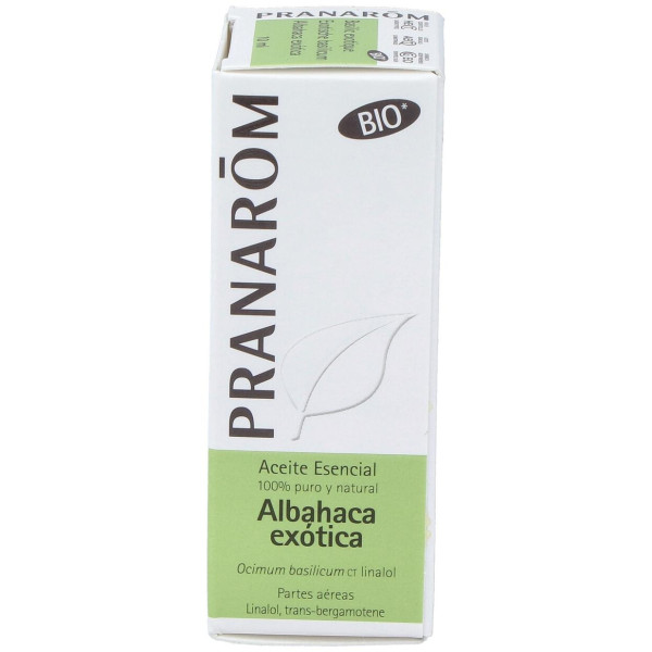 Albahaca Exotica Aceite Esencial 10Ml. Bio