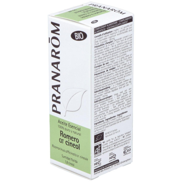Pranarôm Aceite Esencial De Romero Qt Cineol Bio 10Ml