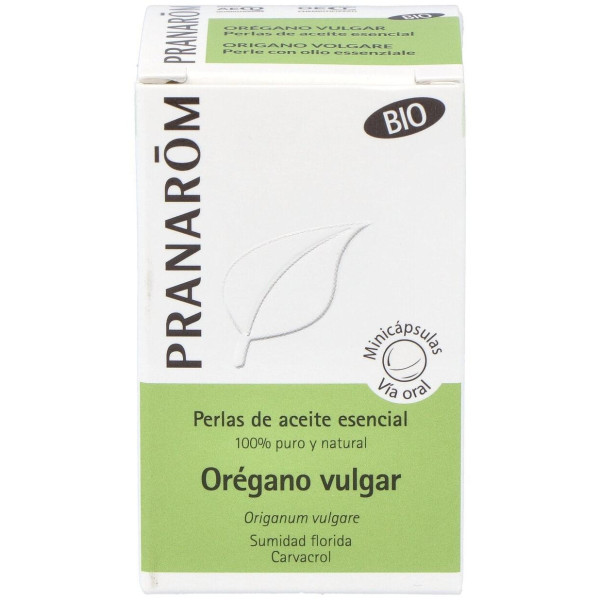 Oregano Vulgar Ac. Esencial En Perlas 60Perlas Bio 2