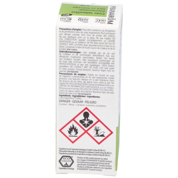 Pranarôm Aceite Esencial De Jara Cv Córcega Bio 5Ml