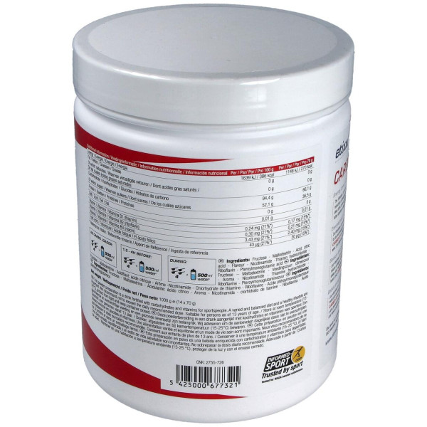 Etixx Carbo-Gy Powder Red Fruits 1Kg.
