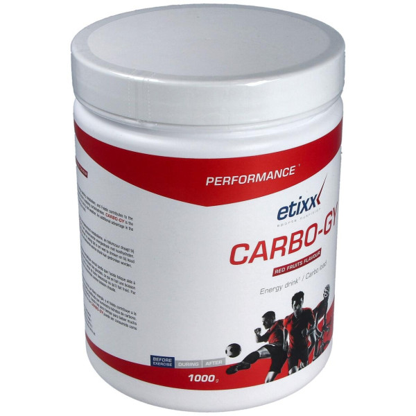 Etixx Carbo-Gy Powder Red Fruits 1Kg.