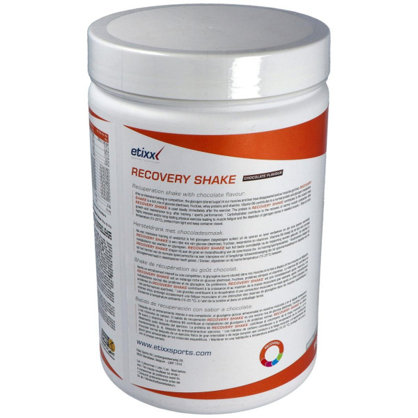 Etixx Recovery Shake Sabor Chocolate 1500Gr.