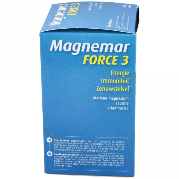 Orthonat Magnemar Force 3 90 Caps Energía Y Vitalidad