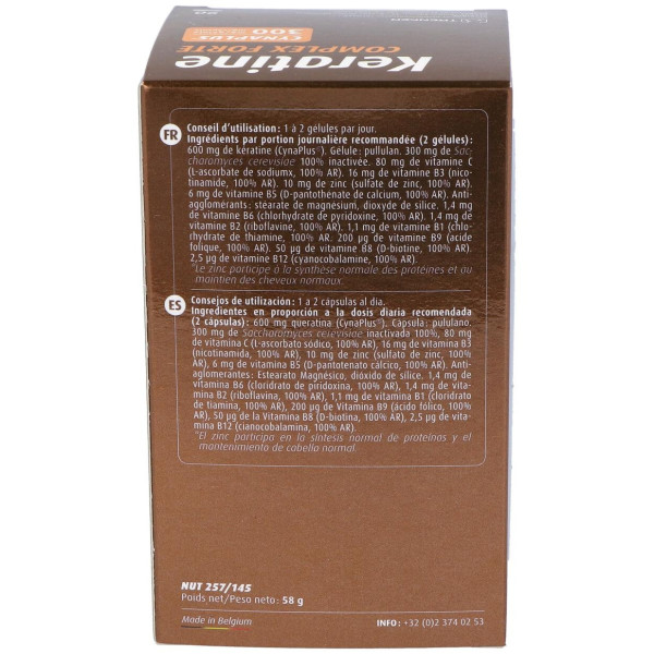 Keratin Complex Forte 90Cap.