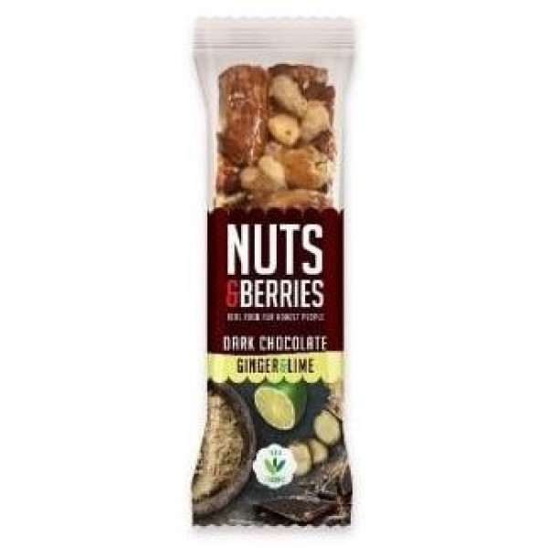 Barrita Chocolate Negro-Jengibre-Lima 15Uds. Bio 2