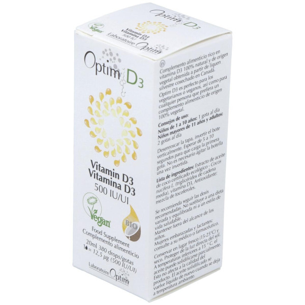 Optim D3 20Ml.
